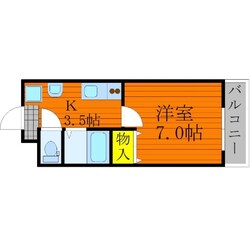 クレセント富町の物件間取画像